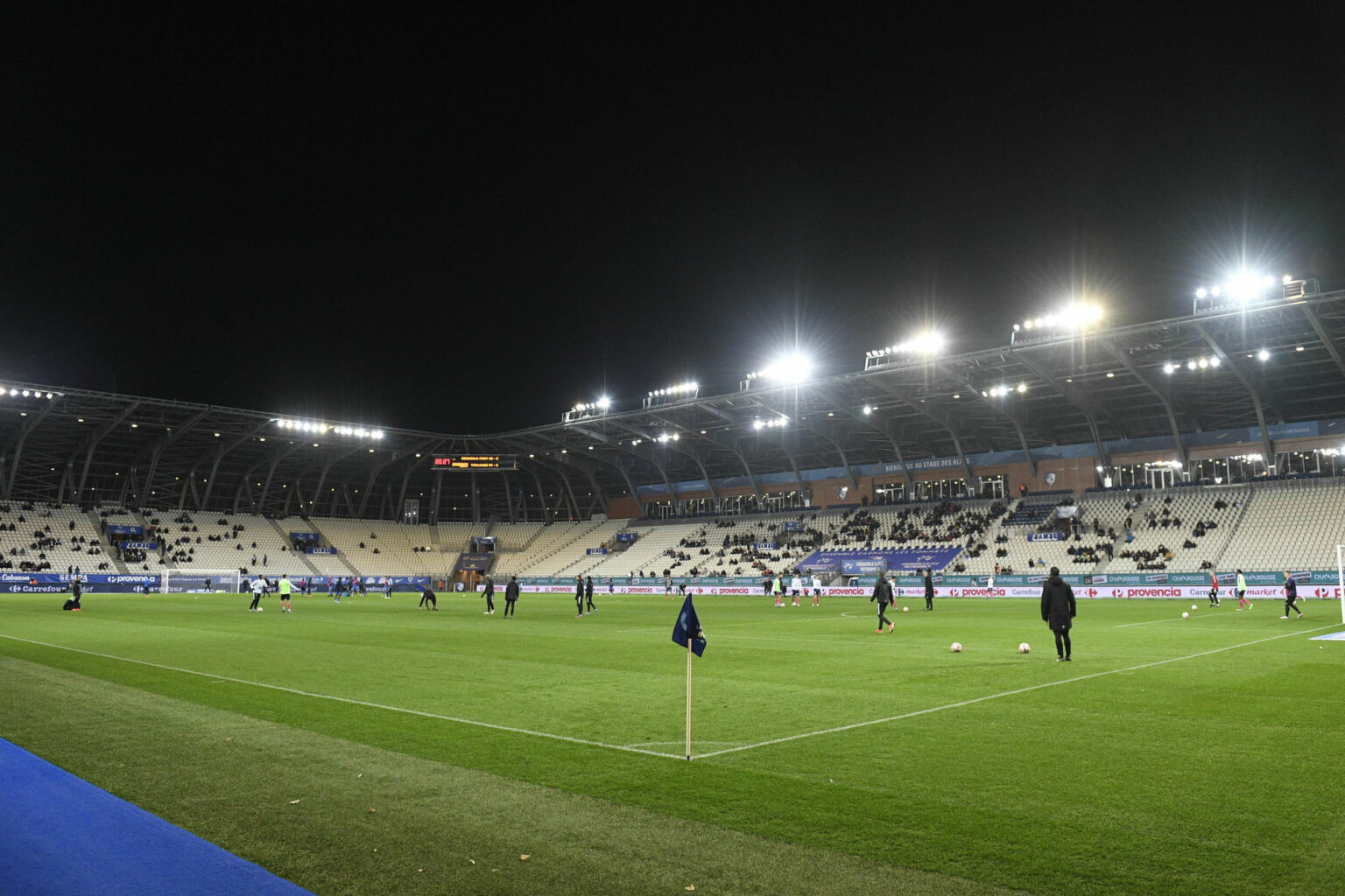 Grenoble Un match de l'équipe de France Espoirs au Stade des Alpes en