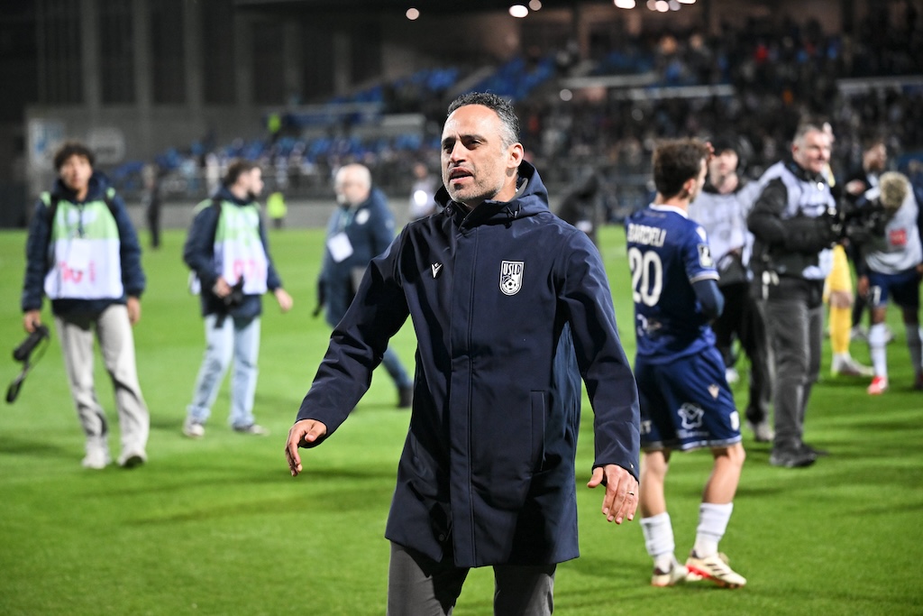 Selcuk DEMIR (President Dunkerque USLD) during the Ligue 2 BKT match between Dunkerque and Guingamp at Marcel Tribut Stadium on May 14, 2025 in Dunkerque, France. (Photo by Anthony Bibard/FEP/Icon Sport) - Photo by Icon Sport